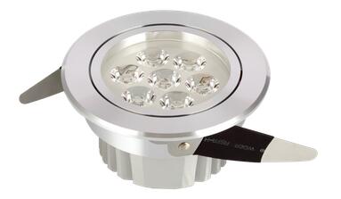 LED 7w ��б���컨�ƣ�����͸��������95mm �ƹ�׹����Թ�